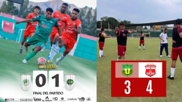 Muni y Unión tras la jornada 3 de Simón resultados y posiciones en sus grupos