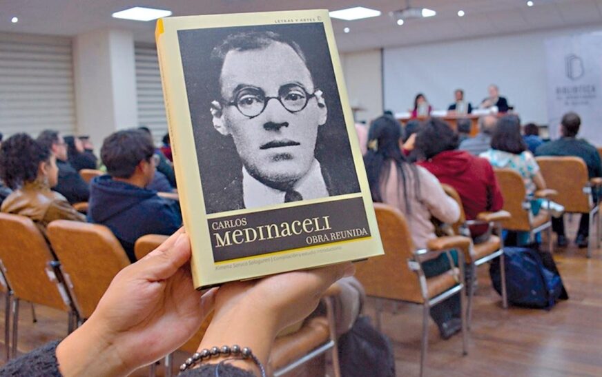 Presentan Obra Reunida Carlos Medinaceli Biblioteca del Bicentenario Legado Literario Boliviano
