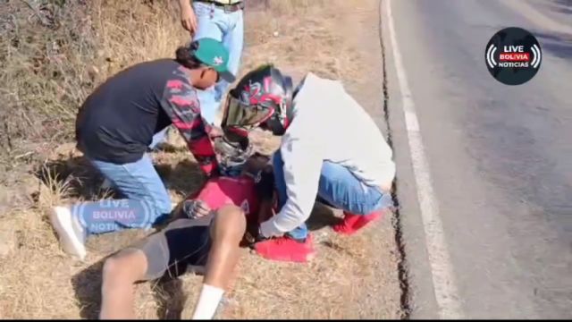 Pinturita Aramayo sufre accidente grave en carrera doble San Roque Chaguaya