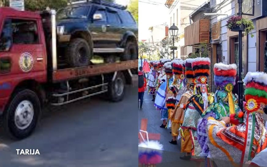 Prohibición de estacionamiento en ruta de precesión de los Chunchos protege tradición ancestral