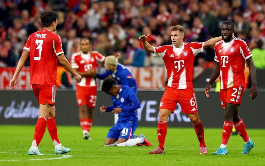 Bayern Munich humilla al Chelsea en un partido decisivo