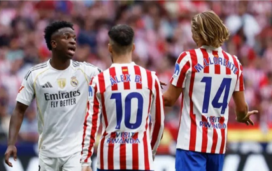 LaLiga condena insultos al Real Madrid y Simeone en el derbi madrileño