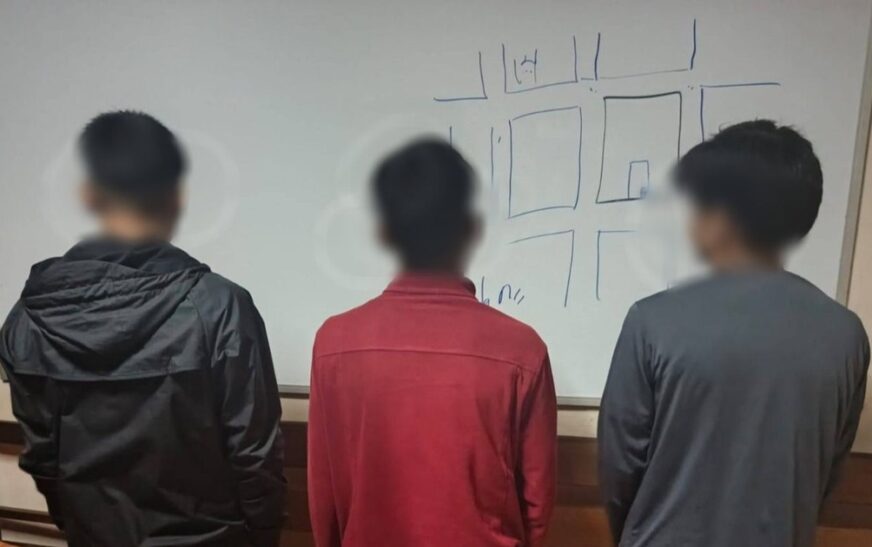 Adolescentes aprehendidos en Riberalta por múltiples asaltos a mano armada