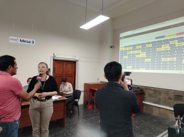SERECI Comienza Transmisión Resultados Escrutados Mesas Electorales