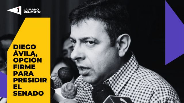 Diego Ávila lidera la carrera por la presidencia del Senado consolidando su candidatura