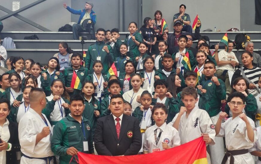 Bolivia Subcampeón Sudamericano Karate Kyokushin