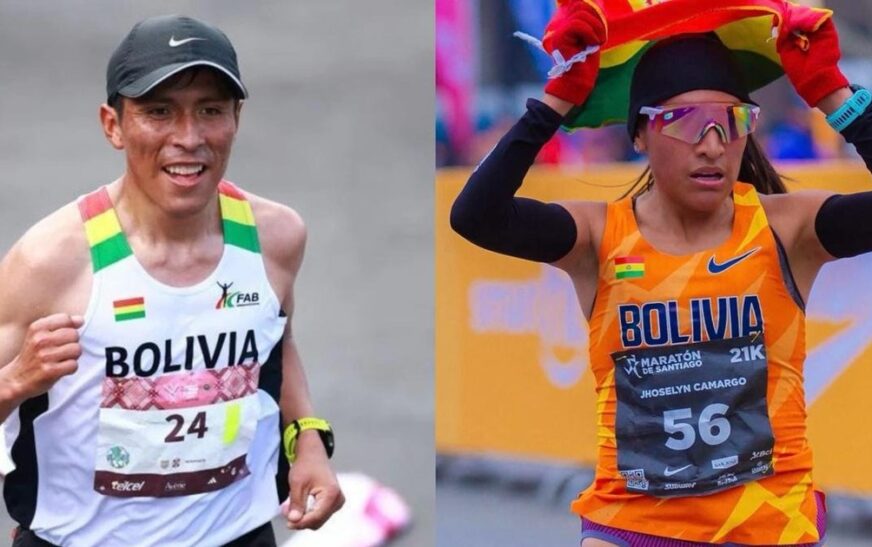 Garibay y Camargo renuncian a la selección boliviana denuncian favoritismo en el atletismo