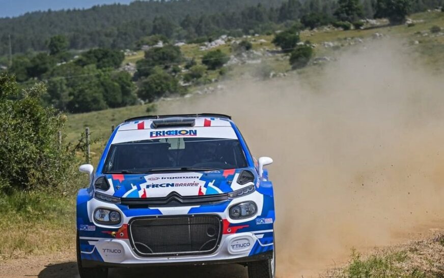Franco y Sanjinés compiten por la corona del Rally del Atlántico en Uruguay