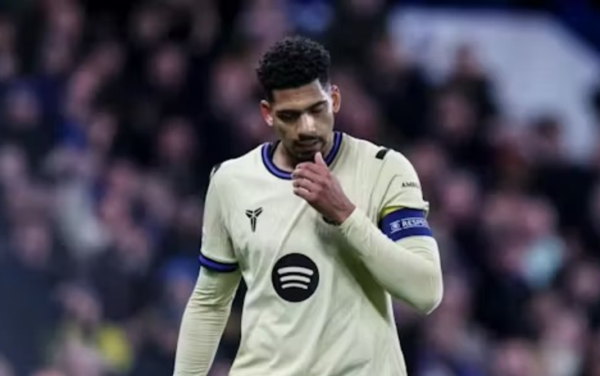 Araujo pide tiempo al Barcelona para recuperarse anímicamente tras derrota