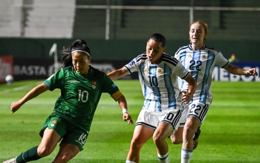 Argentina impone goleada 8 0 a Bolivia en partido amistoso en La Paz
