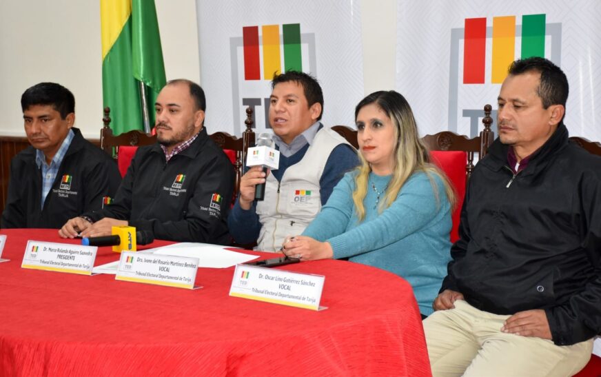 Vocales Gutiérrez Aguirre y Cuevas buscan integrar el Tribunal Supremo Electoral