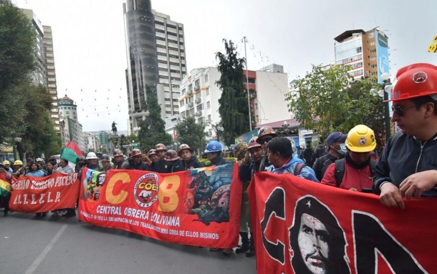 Gobierno mantiene diálogo abierto mientras COB retoma protestas en Bolivia