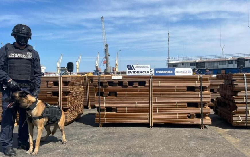 Chile incauta cargamento de cocaína que salió de Bolivia el 25 de octubre