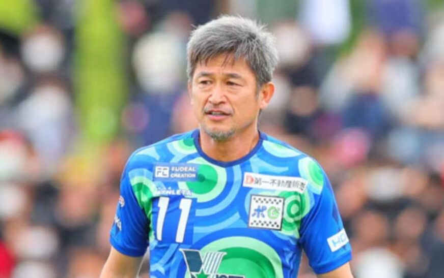 Kazu Miura impulsa su leyenda al firmar nuevo contrato en Japón