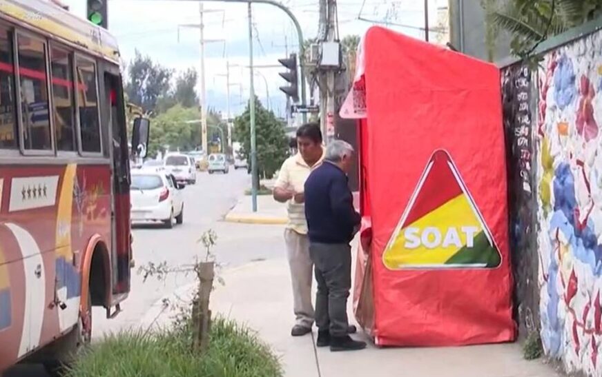 Cochabamba revela que solo el 65 por ciento del parque automotor adquiere SOAT