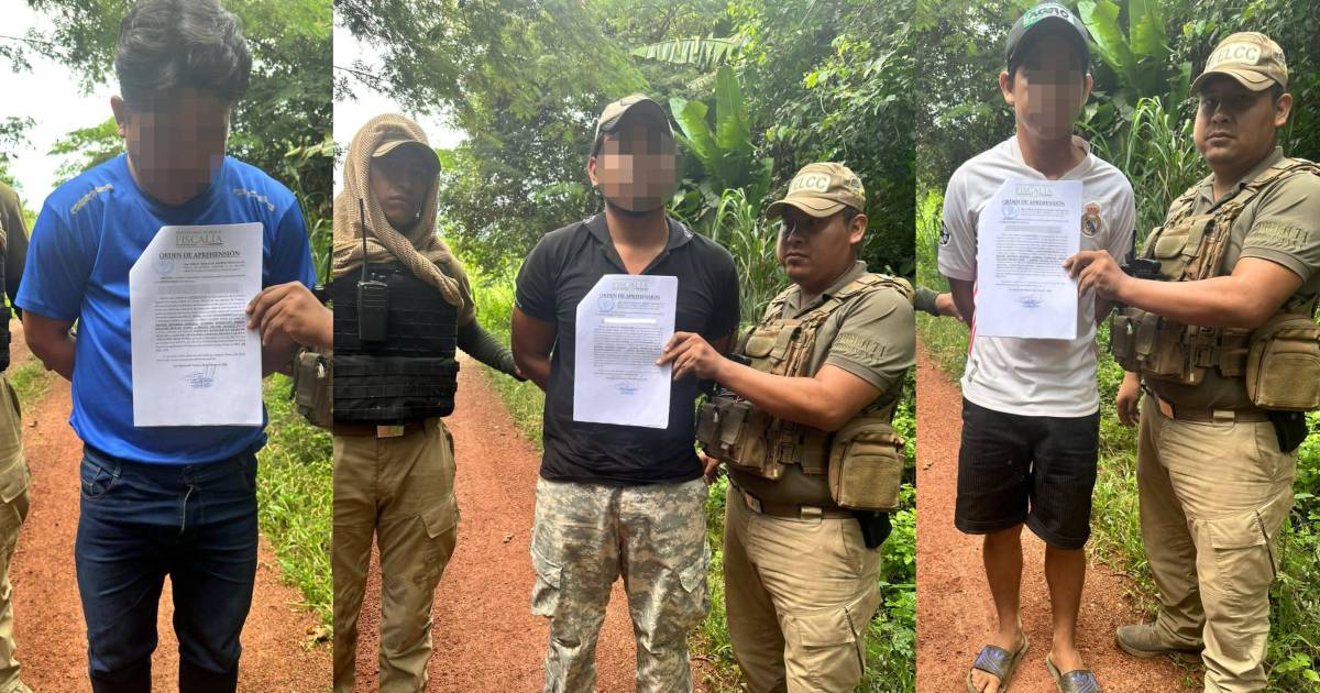 Policía aprehende a tres sospechosos por asesinato en Piso Firme