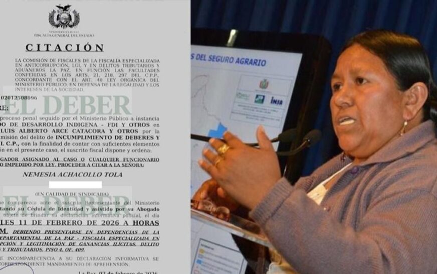 Fiscalía impulsa investigación contra aliados de Evo Morales y Luis Arce por Fondo Indígena