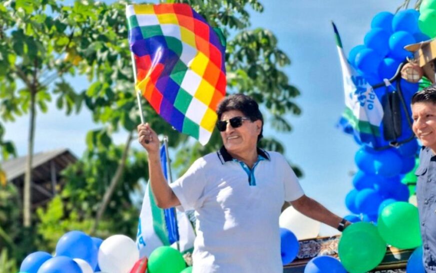 Evo Morales reaparece en Cochabamba y impulsa movilizaciones tras ausencia de un mes