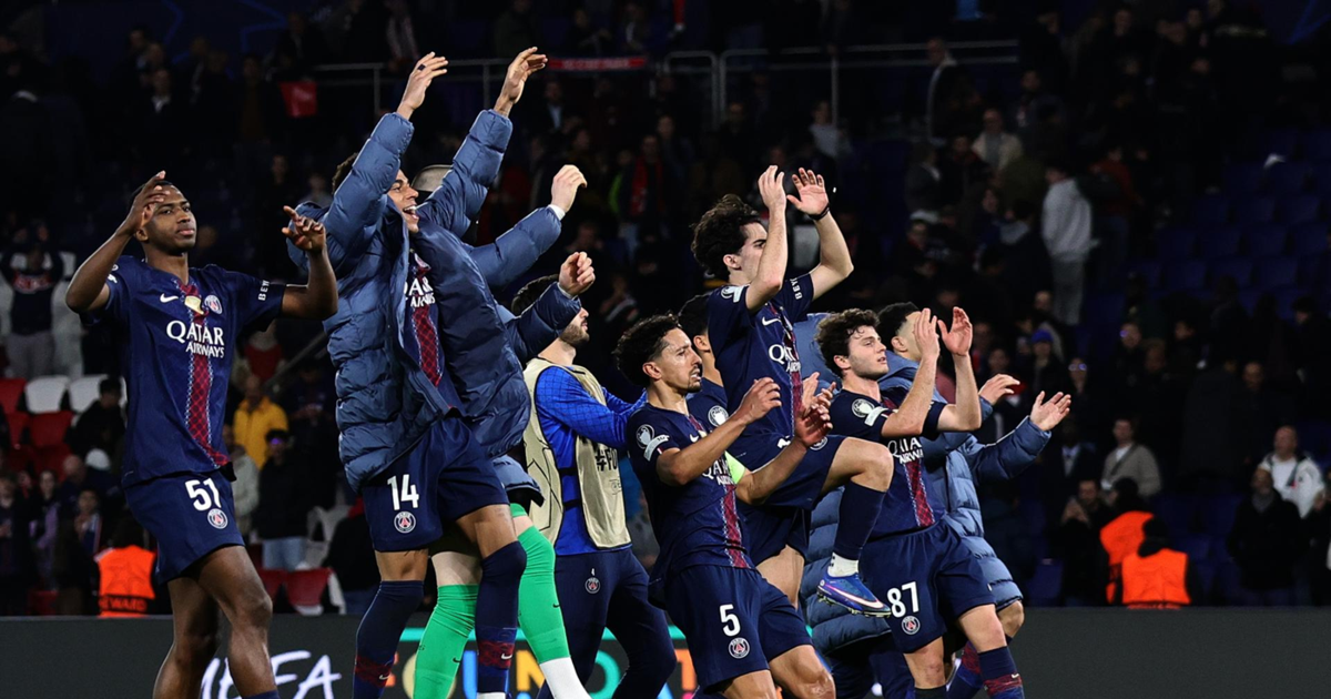 PSG clasifica a octavos de final de la Champions League tras victoria en París