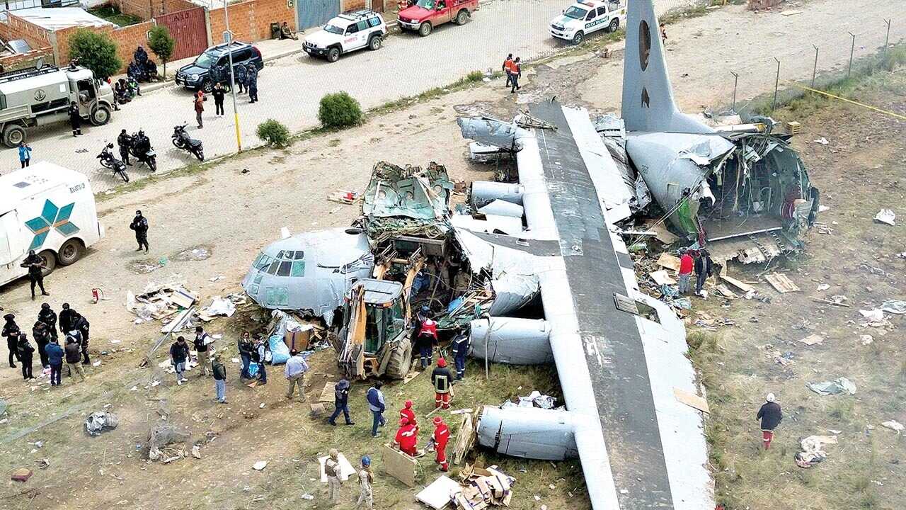 Autoridades de El Alto confirman aumento a 24 fallecidos en accidente aéreo