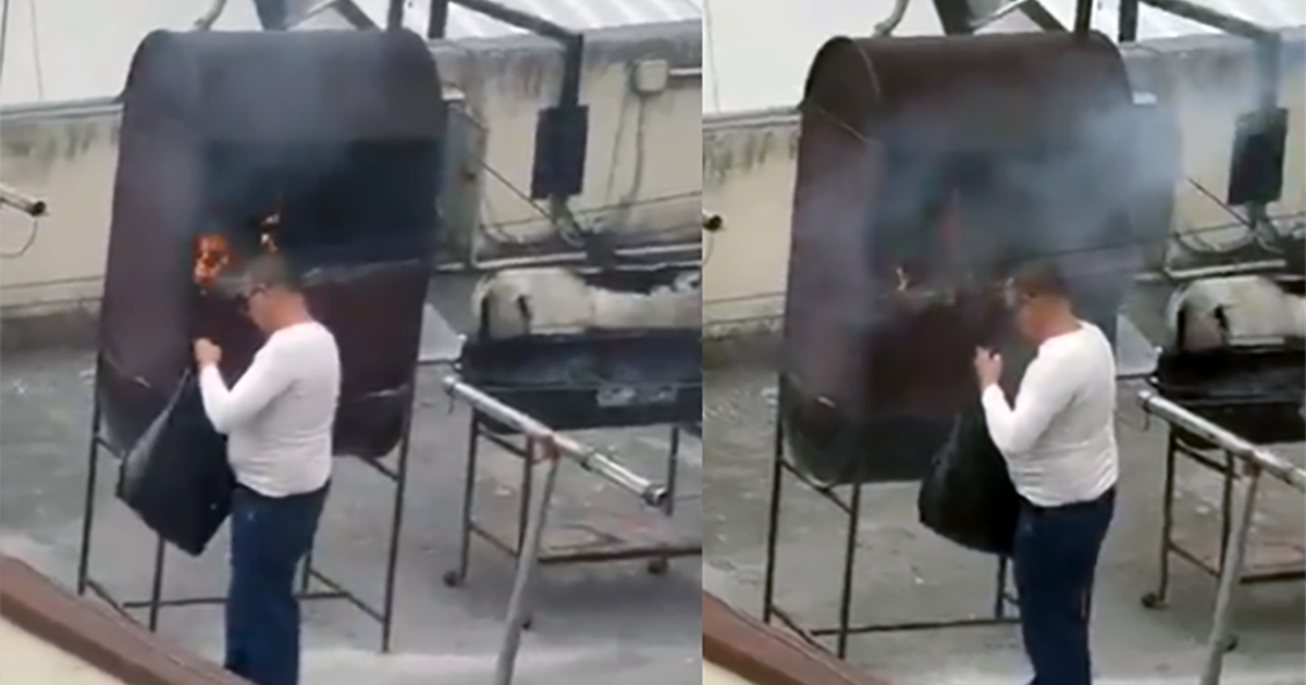 Noboa publica video que revela presunta quema de papeles en Embajada de Cuba en Ecuador