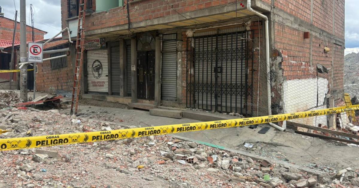 Deslizamiento en Nieves Linares La Paz advierte riesgo para cinco casas