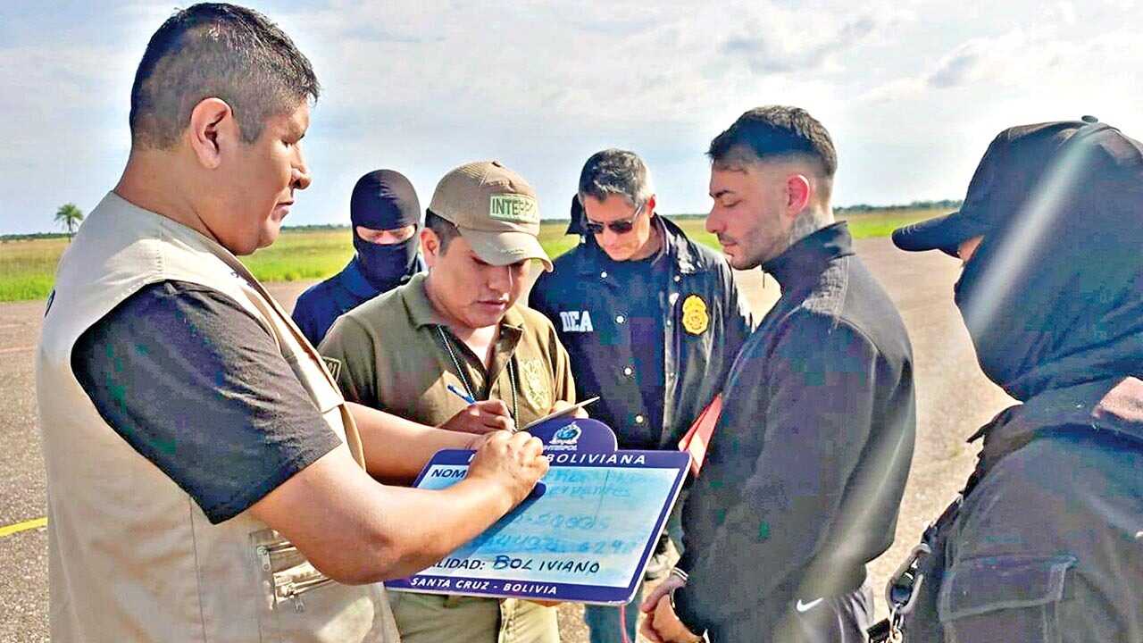 Policía de Bolivia captura a Marset narcotraficante y exfutbolista tras operativo clave