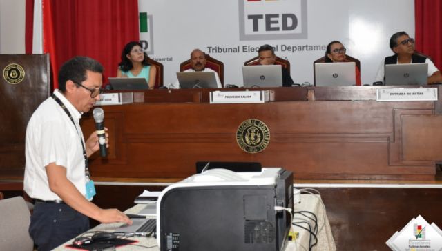 TED proyecta resultados preliminares de elecciones subnacionales desde las 21 horas