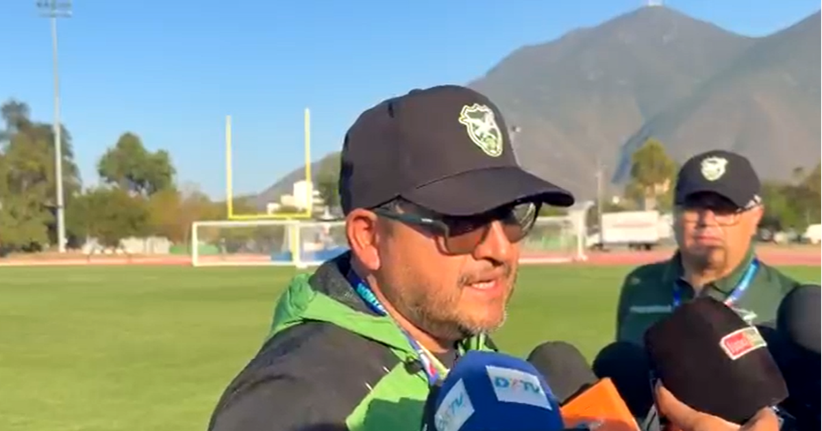 Villegas anuncia que Bolivia busca ganar el partido contra Surinam en La Paz