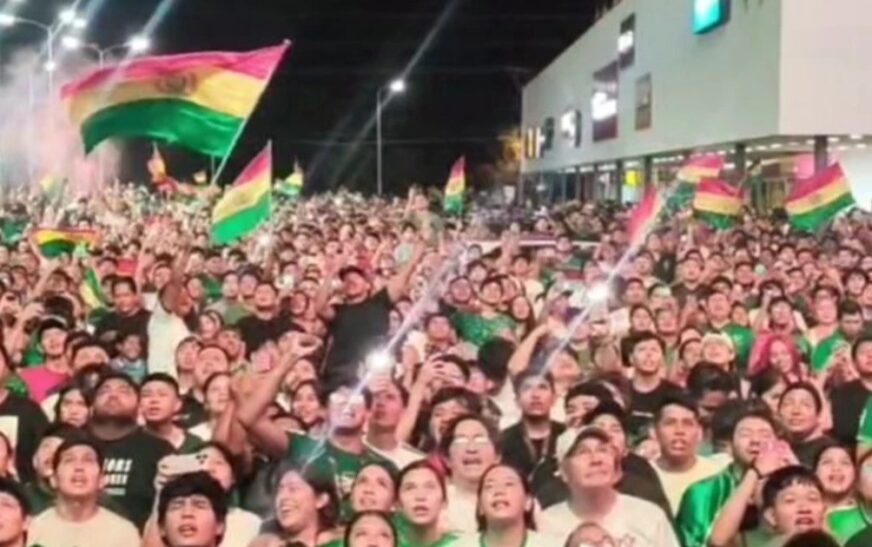 Santa Cruz se une para alentar a Bolivia en partido decisivo