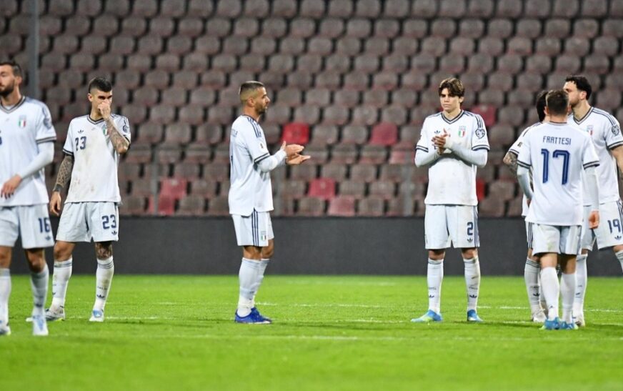 Italia queda fuera del Mundial tras perder en penales contra Bosnia