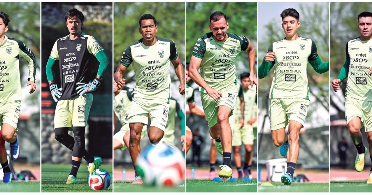 Seis jugadores lideran minutos en la selección boliviana en eliminatorias