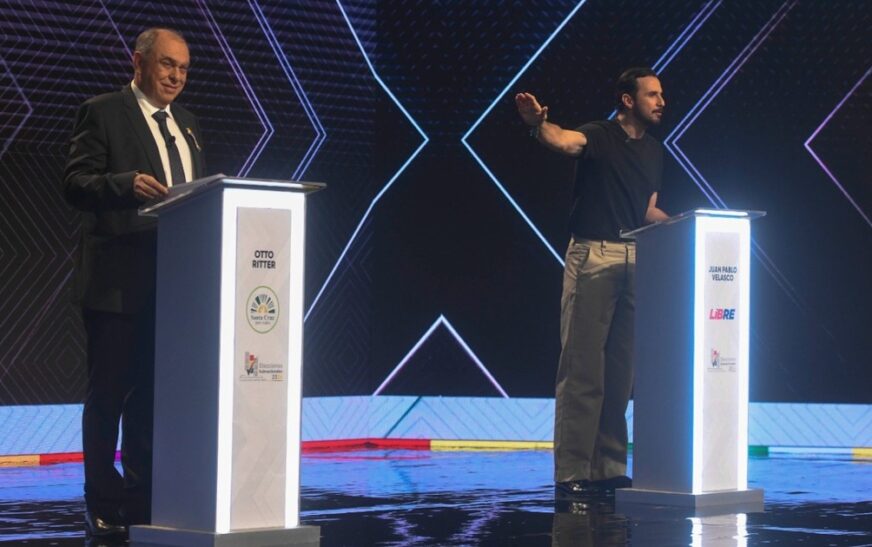 Debate en Santa Cruz expone diferencias y tensiones entre candidatos a Gobernación