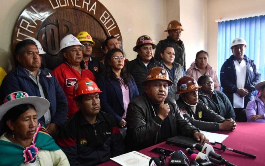 La COB convoca cabildo el Primero de Mayo para exigir aumento salarial y defender la Ley del Trabajo