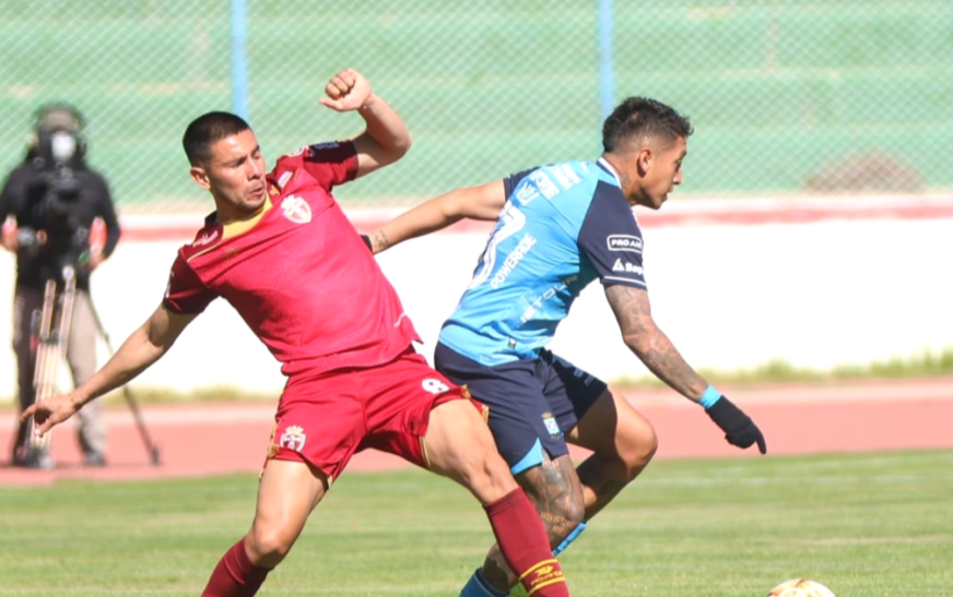 Real Oruro y Blooming empatan 2-2 con gol de Menacho en tiempo de descuento