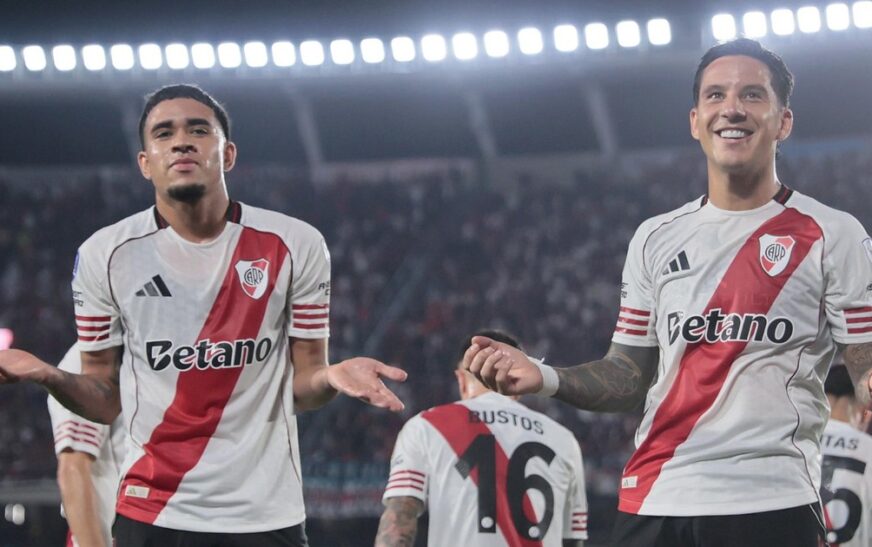 River gana 1-0 a Carabobo con gol de Driussi y se posiciona líder en el Grupo H de la Sudamericana