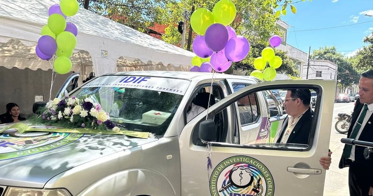 Fiscalía entrega IDIF móvil a Tarija para acelerar peritajes y atención a víctimas