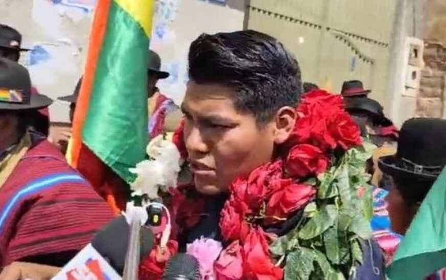 Excandidato Yahuasi convoca a movilización en La Paz para defender el voto y demandas sociales