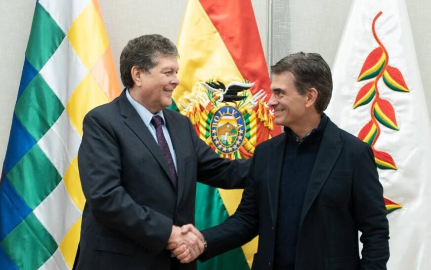 Rodrigo Paz agradece a Medinaceli y encarga a Marcelo Blanco impulsar normas energéticas clave