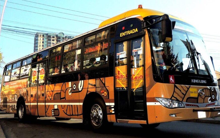 Falta de diésel paraliza la flota de buses PumaKatari en La Paz, alerta gerente de La Paz Bus