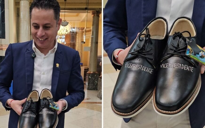 Lara destaca a atleta que financia sus competencias vendiendo zapatos