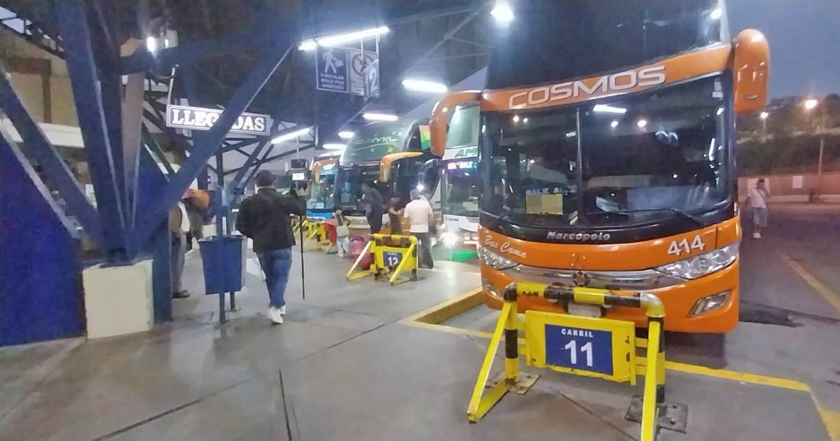 Terminal de Buses suspende salidas por la ruta nueva