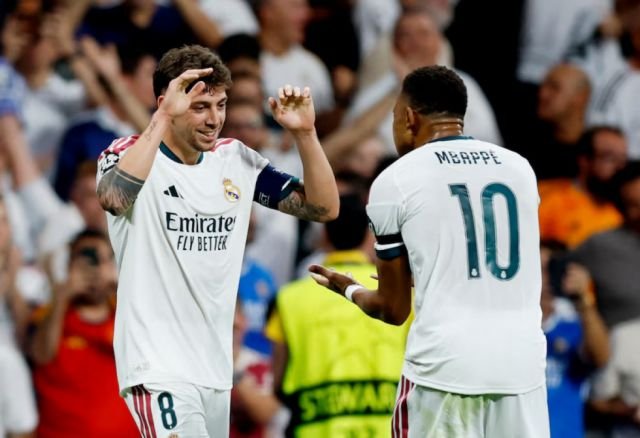 Real Madrid vence al Inter con sufrimiento en el Bernabéu