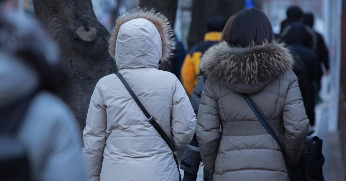 Alerta naranja por frente frío hasta el miércoles