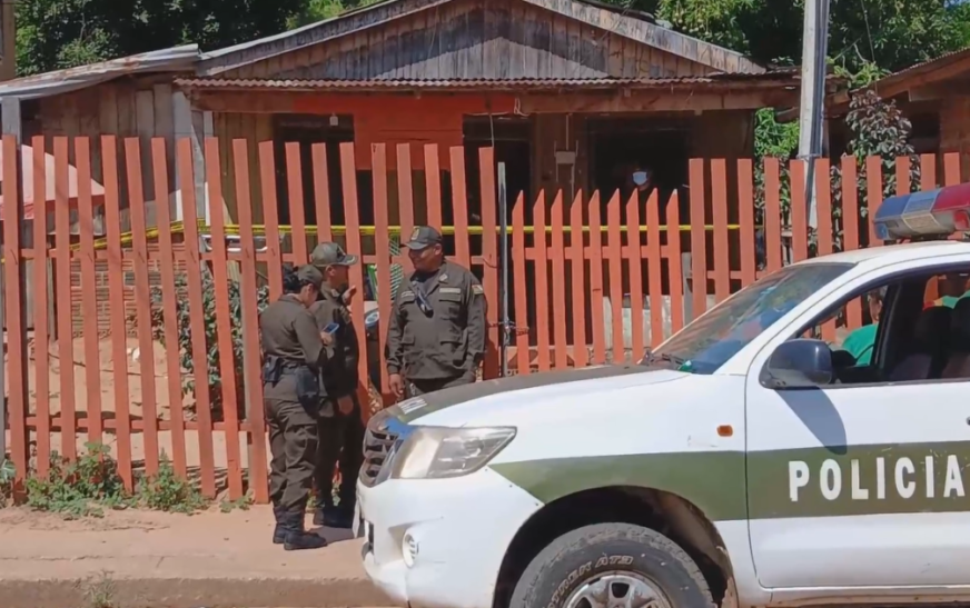 Pareja fue acribillada delante de sus tres hijas