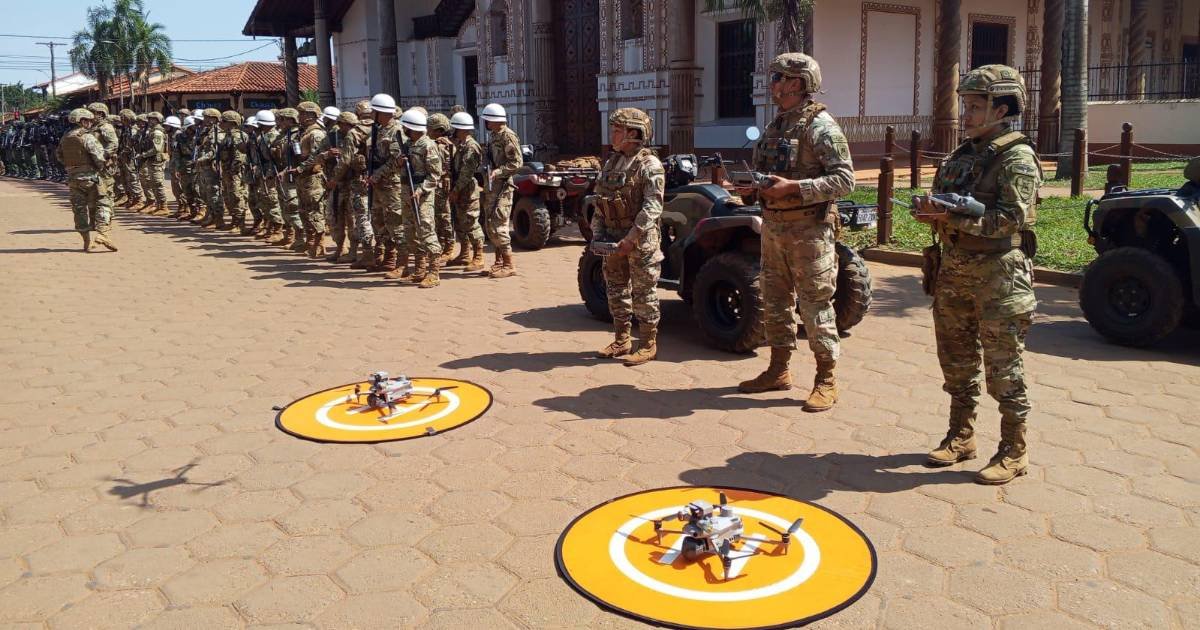 Gobernación verifica despliegue policial y militar en San Ignacio