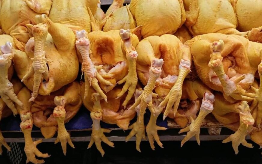 En Abasto, el kilo de pollo se vende a Bs 15.50