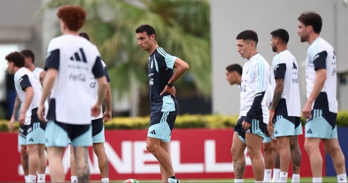 Scaloni define el once de Argentina para recibir a Bolivia