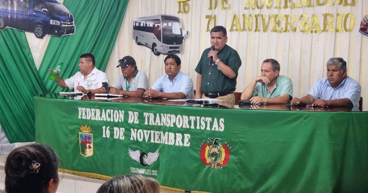 Transportistas de Santa Cruz amenazan con paro para el 5 y 6 de octubre