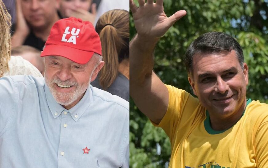 Lula y Flávio Bolsonaro cierran campaña en Brasil